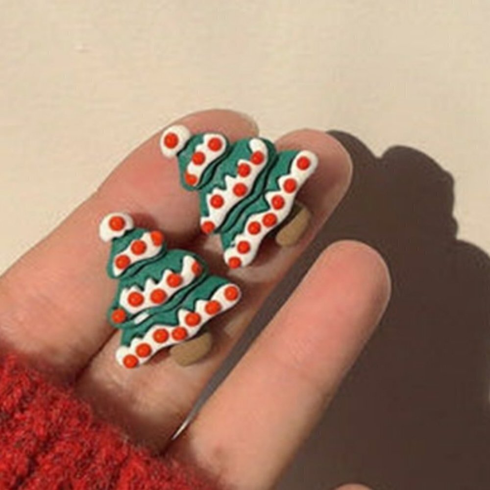 Cute Christmas Stud Earrings